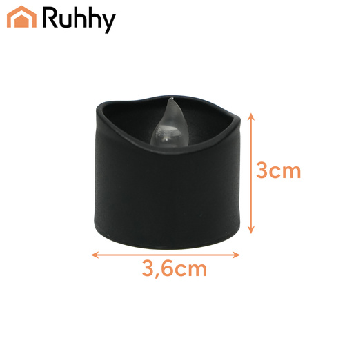 eng_pl_LED-candles-12-pieces-3-6cm-Ruhhy-26128-18695_8.jpg LED Stearinlys Hvit 12-pakning 3,6 cm