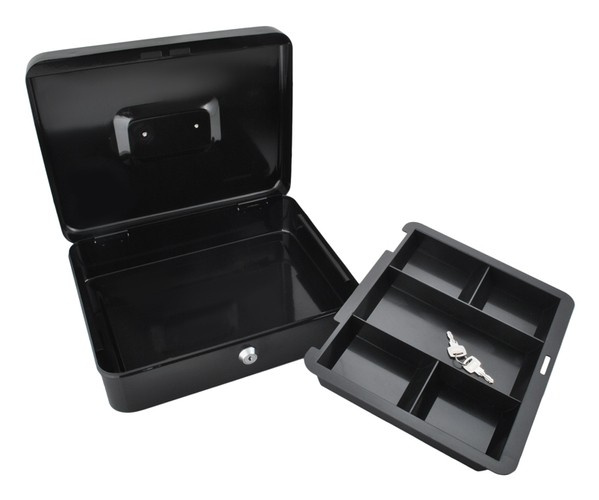 eng_pl_Large-black-cash-box-11247_2.jpg Stor Kontantkasse Svart Metall 30 x 24 x 9 cm