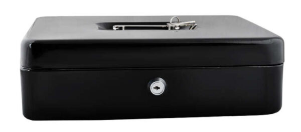 eng_pl_Large-black-cash-box-11247_4.jpg Stor Kontantkasse Svart Metall 30 x 24 x 9 cm