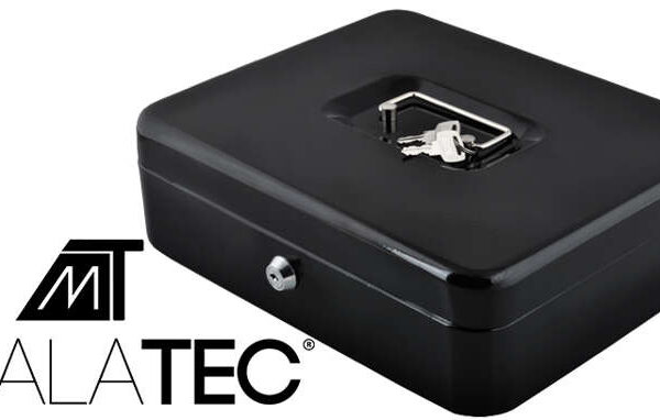 eng_pl_Large-black-cash-box-11247_8.jpg Stor Kontantkasse Svart Metall 30 x 24 x 9 cm