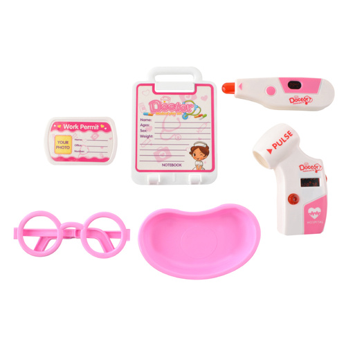 eng_pl_Little-Doctor-Set-Pink-Stroller-26556-18586_6.jpg Doktorlekesett Med Dukkevogn Rosa