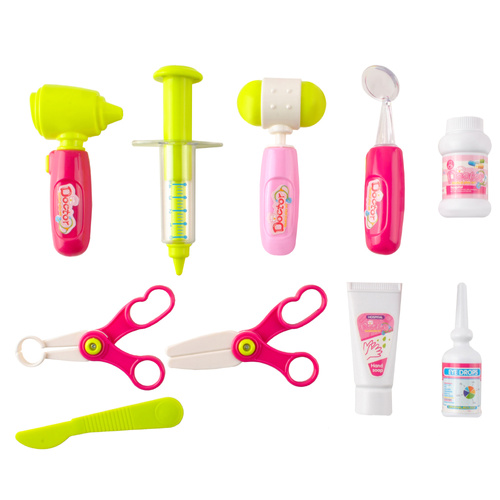 eng_pl_Little-Doctor-Set-Pink-Stroller-26556-18586_7.jpg Doktorlekesett Med Dukkevogn Rosa
