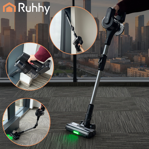 eng_pl_LunPro-Ruhhy-26708-Cordless-Upright-Vacuum-Cleaner-18731_13.jpg Trådløs Støvsuger Oppreist 400 W