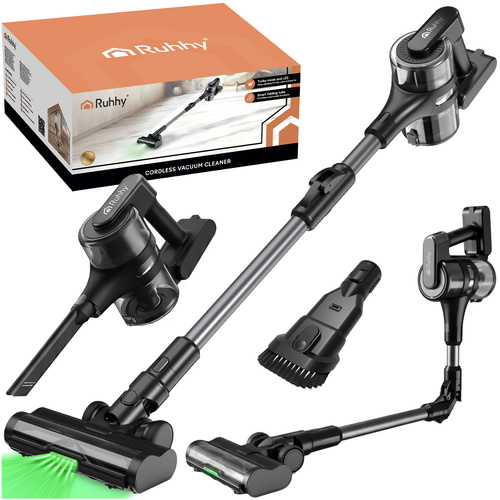 eng_pl_LunPro-Ruhhy-26708-Cordless-Upright-Vacuum-Cleaner-18731_14.jpg Trådløs Støvsuger Oppreist 400 W