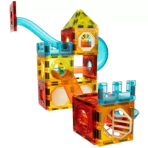 eng_pl_Magnetic-blocks-track-77pcs-Kruzzel-22684-17336_2.webp Magnetiske Byggeklosser Med Bane 77 Deler Flerfarget