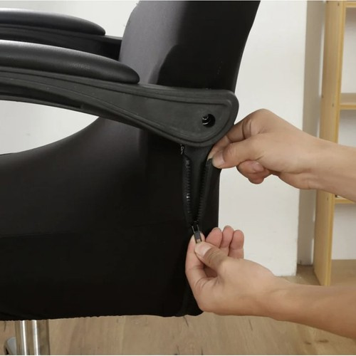 eng_pl_Malatec-22887-Office-Chair-Cover-17324_3.jpg Kontorstoltrekk Svart Elastisk Stoff