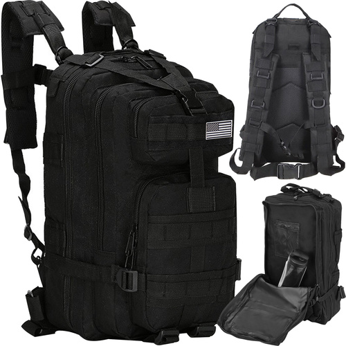 eng_pl_Military-backpack-XL-black-13921_14.jpg Militær Ryggsekk XL Svart - 35 L