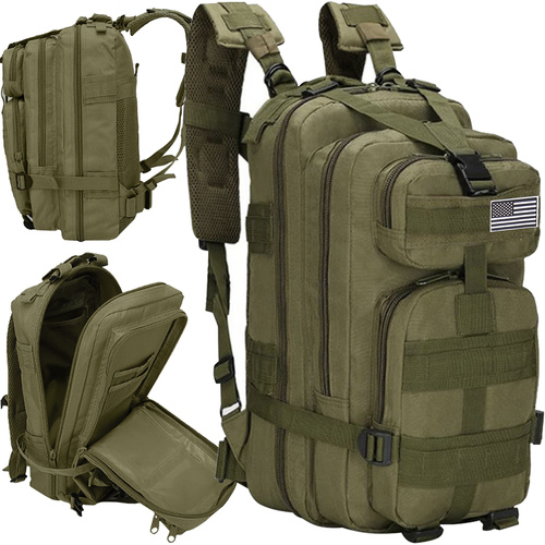 eng_pl_Military-backpack-XL-green-13922_7.jpg Militærryggsekk XL Grønn - 35 l