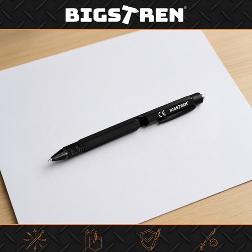 eng_pl_Multifunctional-pen-black-9-in-1-Bigstreen-19133_1.jpg Multifunksjonell Penn Svart 9-i-1 med LED-lys, bits, linjal og flaskeåpner