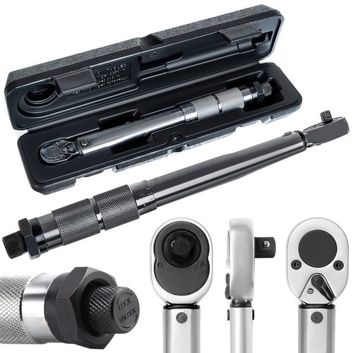 eng_pl_Multifunctional-ratchet-wrench-14928_10.jpg Momentnøkkel med lås for hjul, 1/4" skralle, 5–25 Nm, med etui