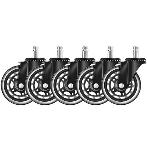 eng_pl_Office-chair-wheels-5-pcs-Malatec-22077-16822_1.jpg Kontorstolhjul Gummi Svart 5-pakning