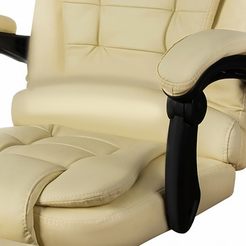 eng_pl_Office-chair-with-footrest-beige-Malatec-23287-17382_2.jpg Kontorstol Med Fotskammel Beige Stoff