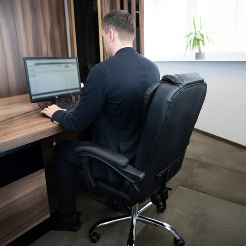 eng_pl_Office-chair-with-footrest-black-Malatec-26195-18314_11.jpg Kontorstol med fotstøtte Svart