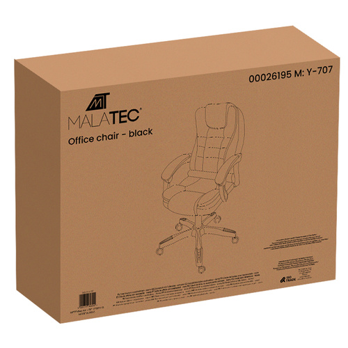 eng_pl_Office-chair-with-footrest-black-Malatec-26195-18314_3.jpg Kontorstol med fotstøtte Svart