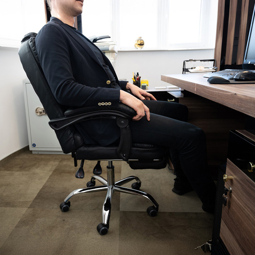 eng_pl_Office-chair-with-footrest-black-Malatec-26195-18314_9.jpg Kontorstol med fotstøtte Svart