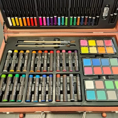 eng_pl_Painting-set-in-a-suitcase-129pcs-Maaleo-21644-16605_11.webp Malersett I Koffert Svart 129 Deler