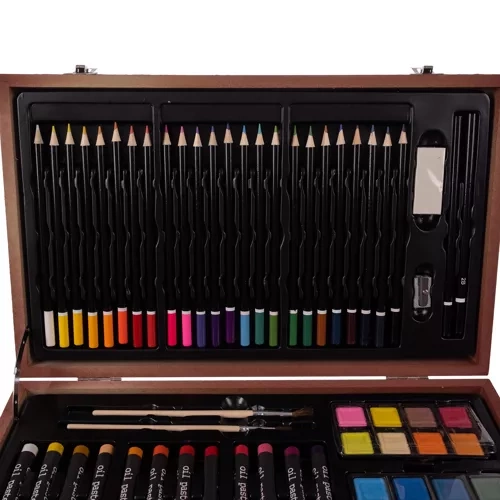 eng_pl_Painting-set-in-a-suitcase-129pcs-Maaleo-21644-16605_4.webp Malersett I Koffert Svart 129 Deler