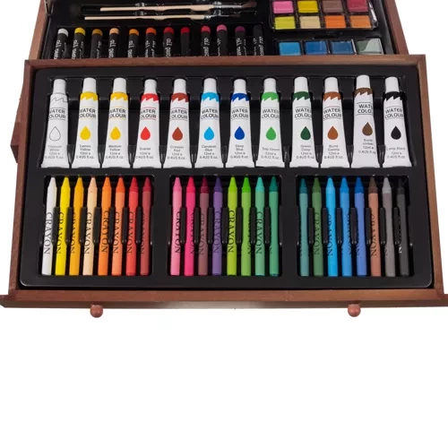 eng_pl_Painting-set-in-a-suitcase-129pcs-Maaleo-21644-16605_5.webp Malersett I Koffert Svart 129 Deler