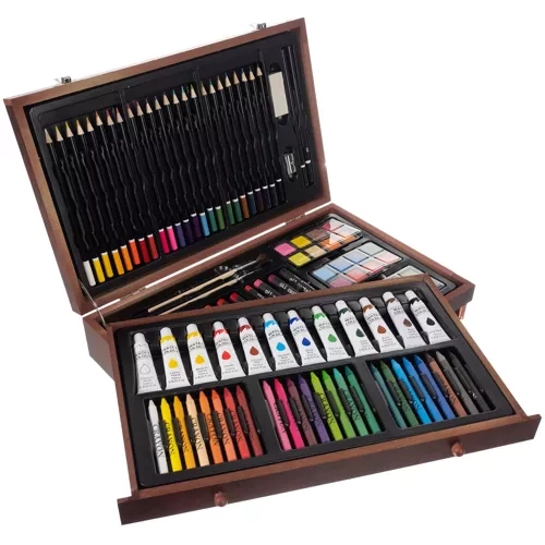 eng_pl_Painting-set-in-a-suitcase-129pcs-Maaleo-21644-16605_8.webp Malersett I Koffert Svart 129 Deler