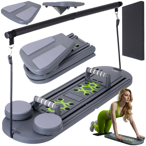 eng_pl_Pilates-board-multifunctional-Trizand-27190-18744_6.jpg Multifunksjonelt Pilatesbrett Svart Treningstavle 97x35 cm
