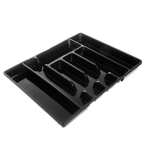 eng_pl_Plastic-drawer-insert-organizer-Ruhhy-24748-17989_11.jpg Bestikkskuff - Skuffeinnsats Plast Svart Organizer