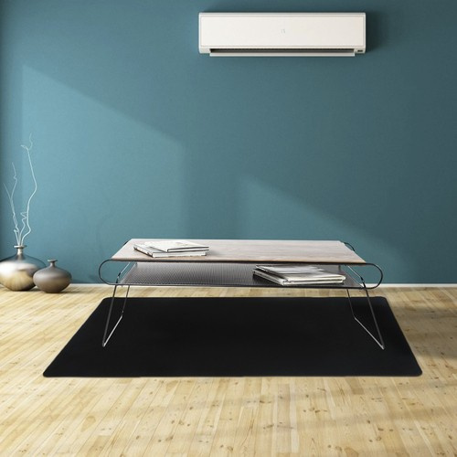 eng_pl_Protective-mat-under-the-chair-100x140cm-RUHHY-black-16762_2.jpg Beskyttelsesmatte Under Stol Svart 100 x 140 cm