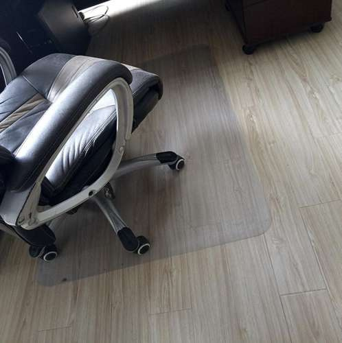 eng_pl_Protective-mat-under-the-chair-100x140cm-RUHHY-milky-16763_1.jpg Beskyttelsesmatte Til Stol Melkehvit 100 x 140 cm Plast
