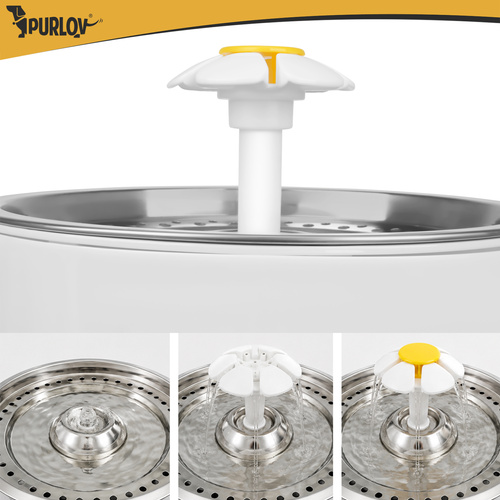 eng_pl_Purlov-dog-cat-water-fountain-19145_4.jpg Vannfontene For Hund Og Katt Hvit Plast 2400 ml