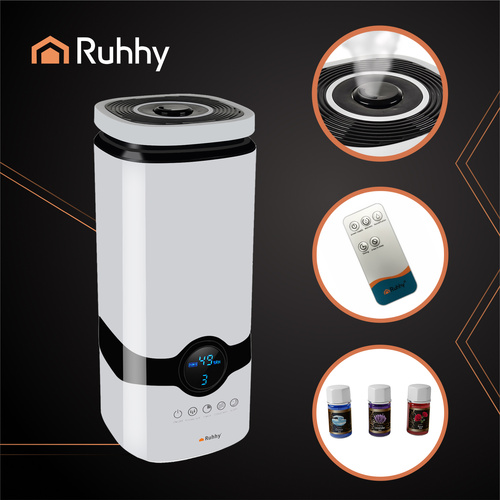 eng_pl_Ruhhy-22739-Aromatherapy-Air-Humidifier-16918_5.jpg Aromaterapi Luftfukter med ionisering, 4 l + 3 duftoljer