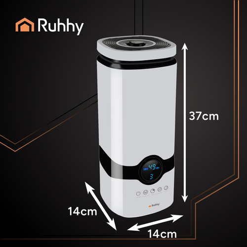 eng_pl_Ruhhy-22739-Aromatherapy-Air-Humidifier-16918_9.jpg Aromaterapi Luftfukter med ionisering, 4 l + 3 duftoljer