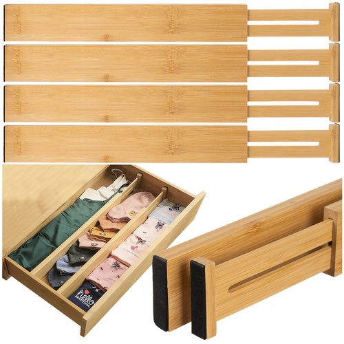 eng_pl_Ruhhy-25633-drawer-organizer-18105_10.jpg Skuffeorganisator 42–56 x 6 x 1,5 cm