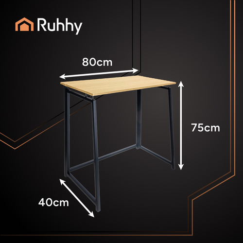 Sammenleggbart Skrivebord Tre 80 x 50 x 75 cm