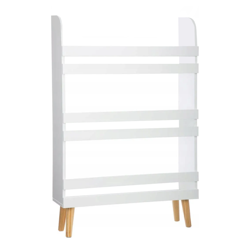 eng_pl_Ruhhy-26440-Toy-Bookshelf-18316_2.png Leke- Og Bokhylle Hvit Tre - 95 x 15 x 50 cm