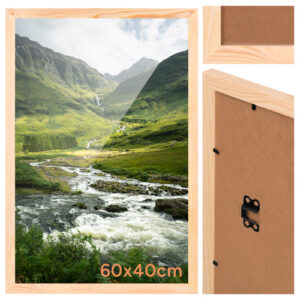 Fotoramme Svart 40 x 60 cm