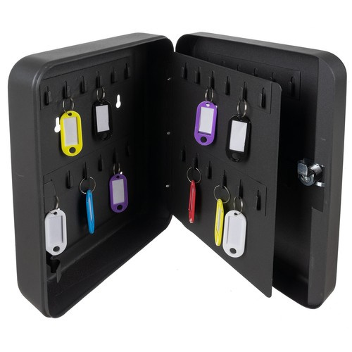 eng_pl_Safe-key-box-48-pcs-Malatec-22628-17284_8.jpg Nøkkelskap Svart 48 Nøkler Metall