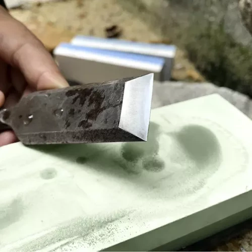 eng_pl_Sharpener-for-Kitchen-Knives-Chisels-Water-Stone-Sharpening-Stone-Strap-RUHHY-23763-17511_1.webp Slipestein For Kniver Og Stemjern Grå Med Stropp