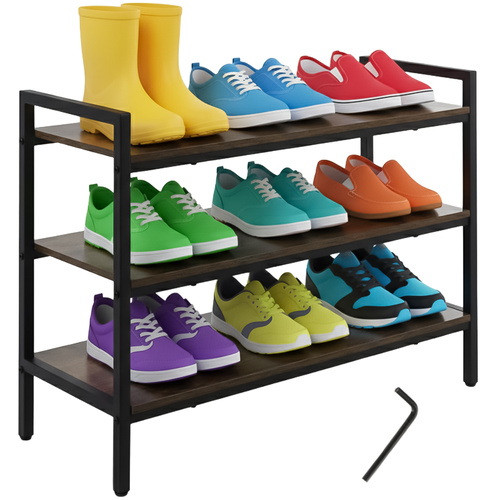 eng_pl_Shoe-rack-79cm-Ruhhy-27038-18667_4.jpg Skohylle Svart 79 cm Metall