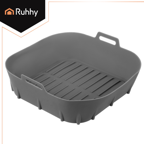 eng_pl_Silicone-insert-for-Ruhhy-25464-fryer-18081_1.jpg Silikoninnsats Til Airfryer Svart