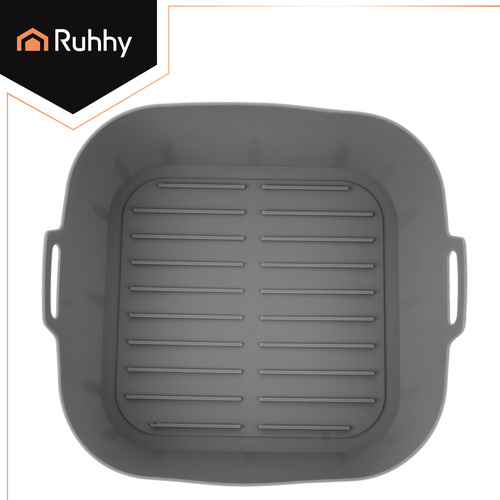 eng_pl_Silicone-insert-for-Ruhhy-25464-fryer-18081_2.jpg Silikoninnsats Til Airfryer Svart