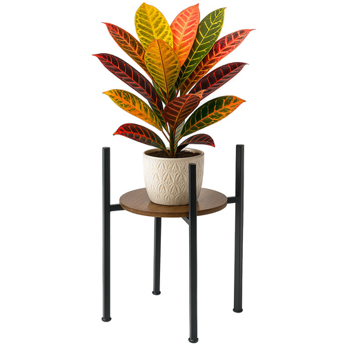 Blomsterstativ Svart 41 cm Metall
