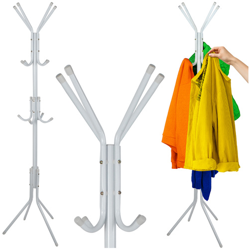 eng_pl_Standing-hanger-170cm-white-Ruhhy-26360-18411_1.jpg Stumtjener Hvit 170 cm Metall