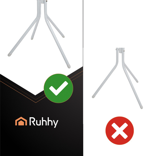 eng_pl_Standing-hanger-170cm-white-Ruhhy-26360-18411_7.jpg Stumtjener Hvit 170 cm Metall