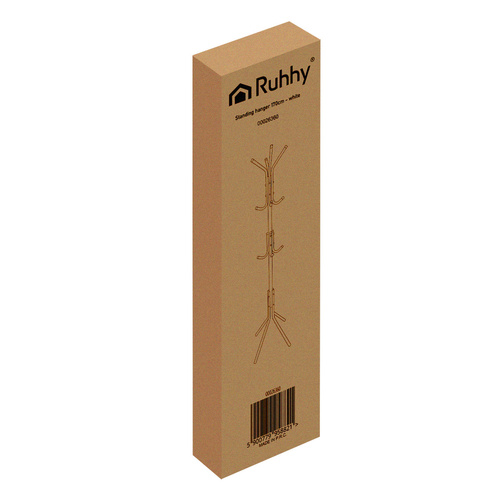 eng_pl_Standing-hanger-170cm-white-Ruhhy-26360-18411_9.jpg Stumtjener Hvit 170 cm Metall