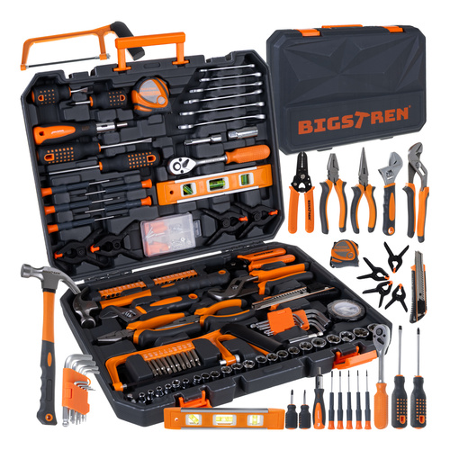 eng_pl_Tool-set-in-a-168-piece-case-Bigstreen-26475-18755_10.jpg Verktøysett I Koffert Svart 168 Deler