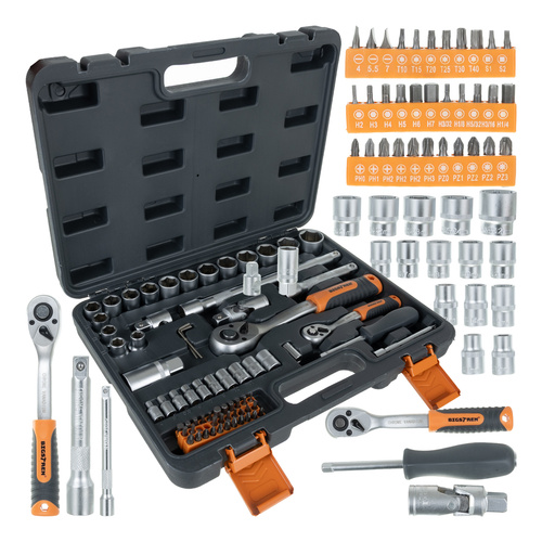 eng_pl_Tool-set-in-a-72-piece-case-Bigstreen-26846-18759_11.jpg Verktøysett Svart 72 Deler I Koffert