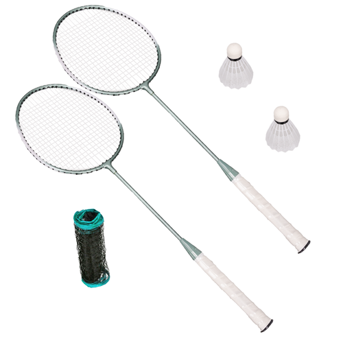 eng_pl_Trizand-25515-badminton-set-in-case-18196_1.png Badmintonsett I Etui Blå Hvit Plast