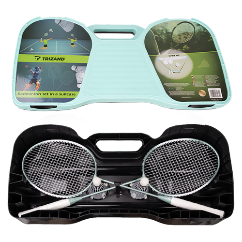 eng_pl_Trizand-25515-badminton-set-in-case-18196_3.png Badmintonsett I Etui Blå Hvit Plast