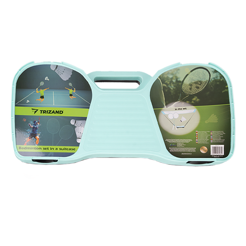eng_pl_Trizand-25515-badminton-set-in-case-18196_4.png Badmintonsett I Etui Blå Hvit Plast