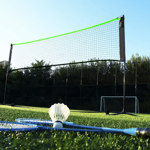 eng_pl_Trizand-25625-Volleyball-Net-18127_2.jpg Justerbart Volleyballnett svart, 3,10 × 0,90 m, portabelt sportsnett for badminton, tennis og volleyball