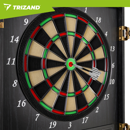 eng_pl_Trizand-27046-Electronic-Dartboard-18799_2.jpg Elektronisk Dartskive + 6 DARTPILER Svart